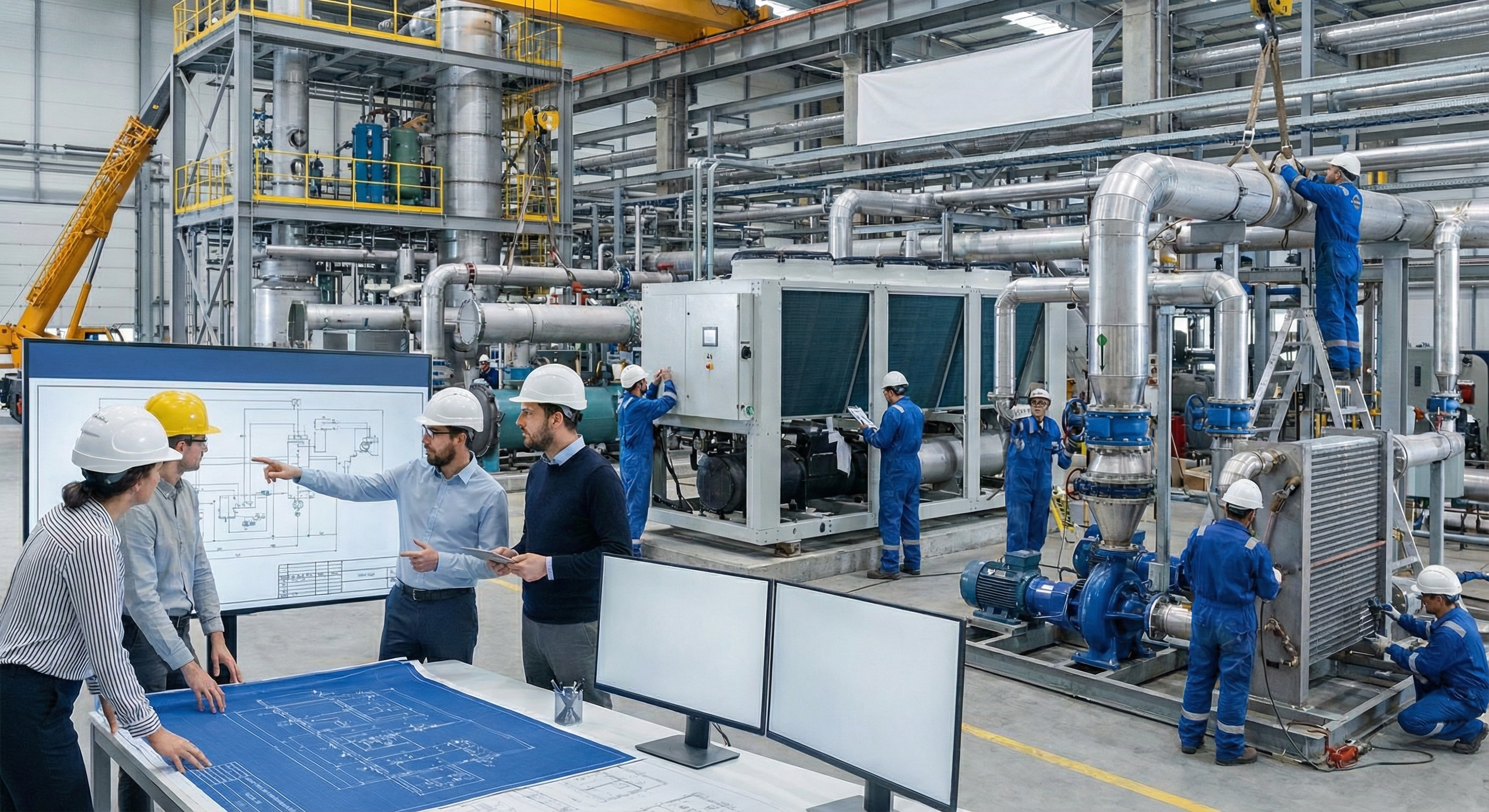 Proses Soğutma Sistemleri Tasarım ve Kurulumu: Endüstriyel Chiller Çözümleri