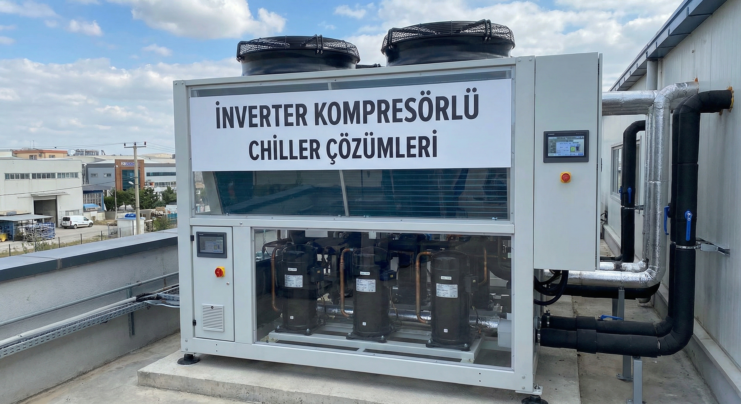 Inverter Kompresörlü Chiller Çözümleri: Maksimum Enerji Verimliliği ve Modern Soğutma Teknolojisi